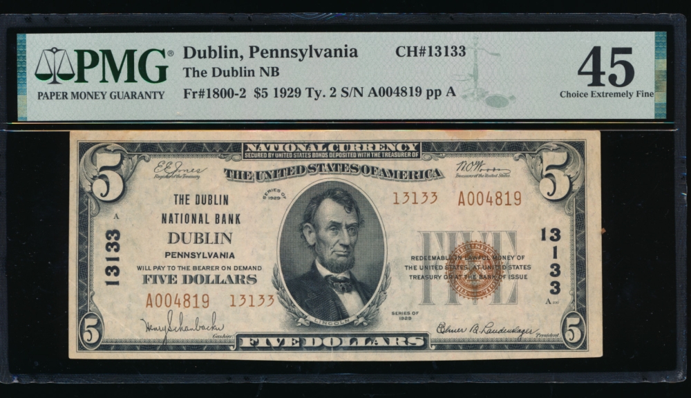 1929 Series $50 Federal Reserve National Bank Note Fine